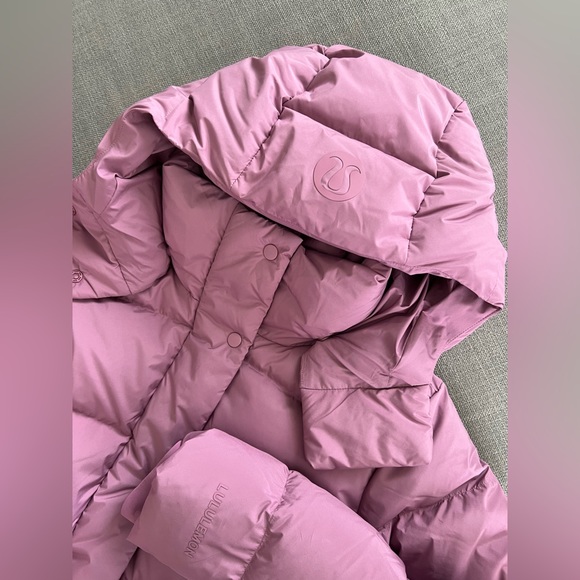 NWT Lululemon Wunder Puff Jacket velvet Dust - Picture 9 of 13